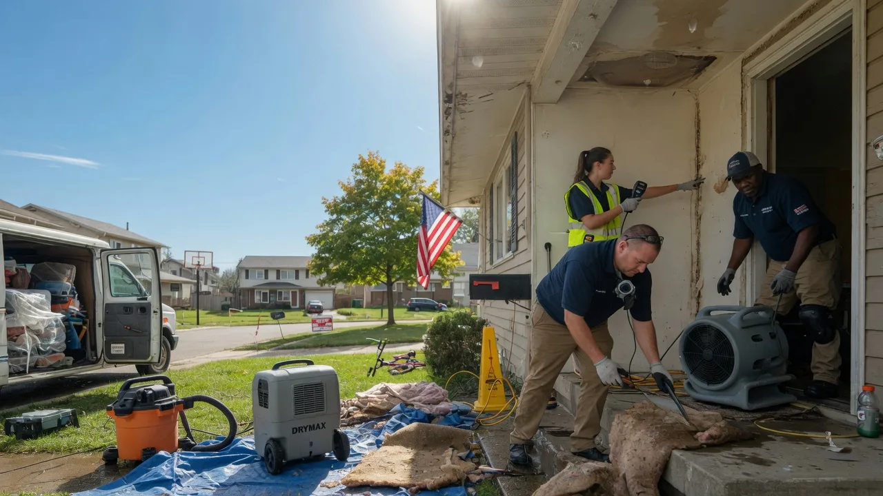 Water Damage Restoration in Urbana, IL near me